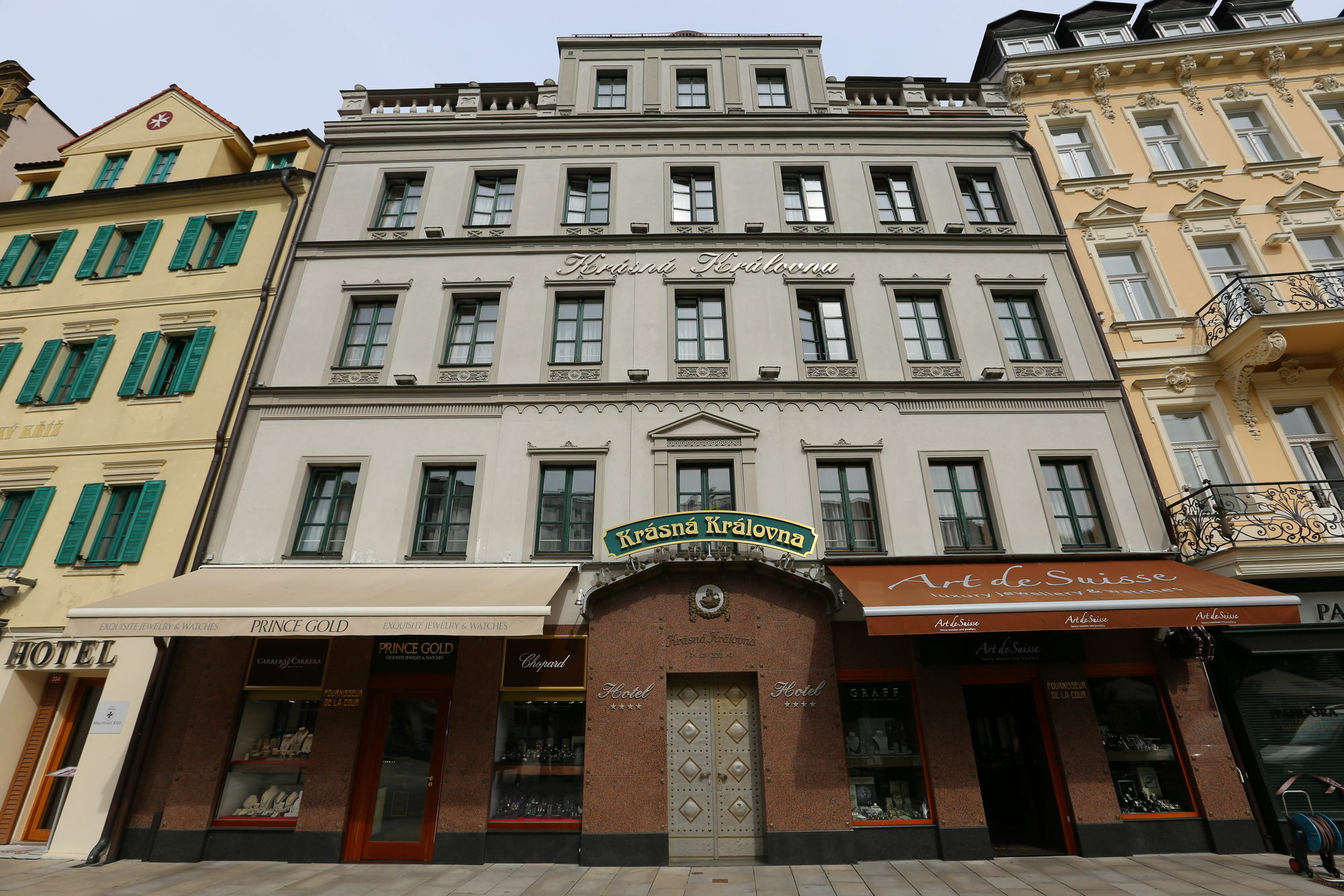 Hotel Renesance Krasna Kralovna Karlovy Vary Eksteriør bilde